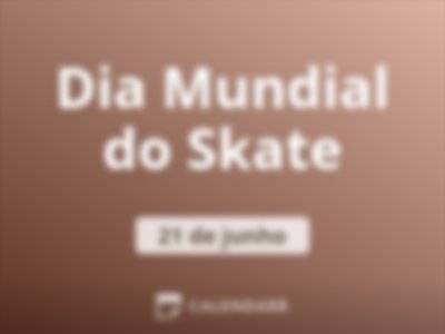 Dia Mundial do Skate