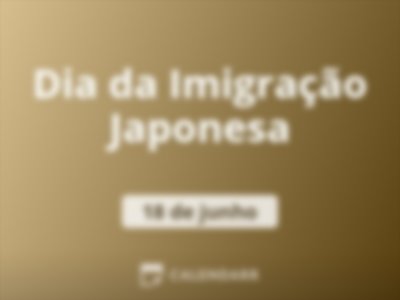 Dia da Imigração Japonesa