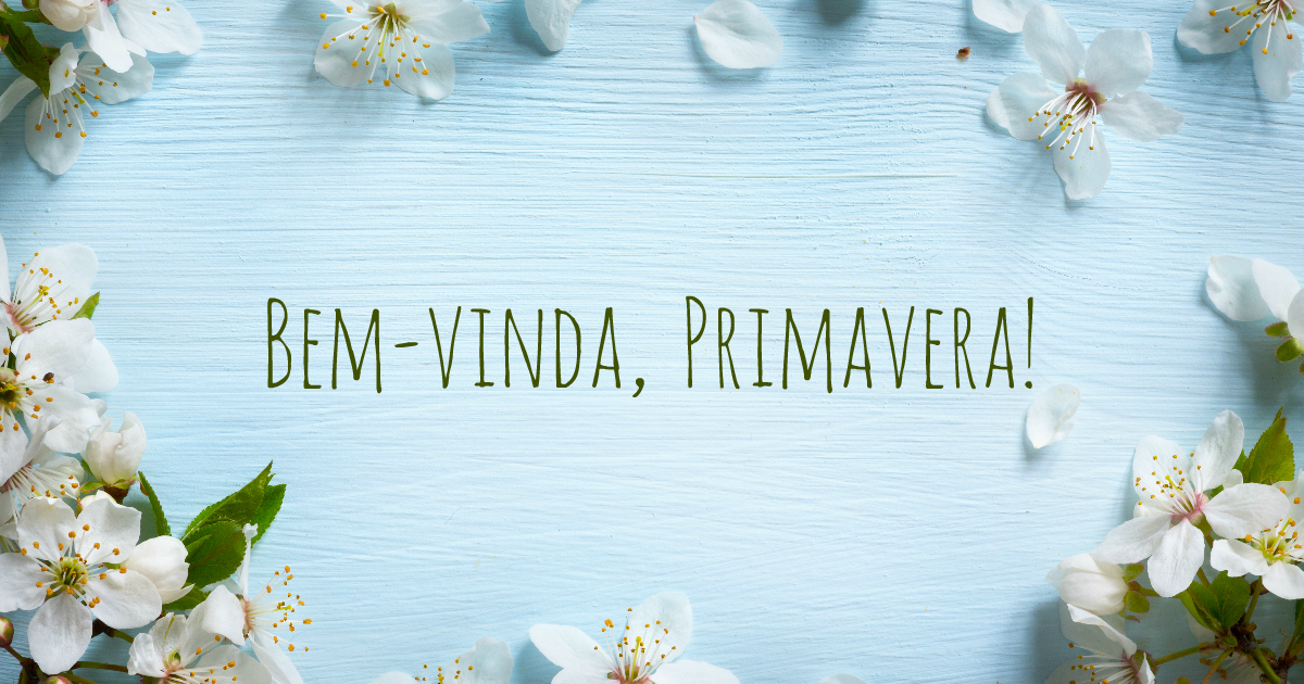 Início da Primavera 2017 Equinócio 22 de Setembro