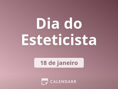 Dia do Esteticista