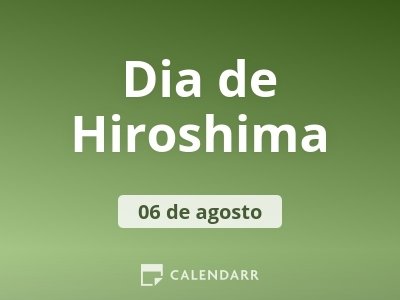 Dia de Hiroshima