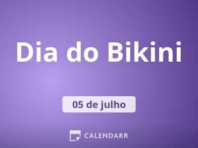 Dia do Bikini
