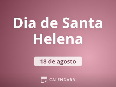 Dia de Santa Helena