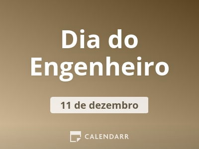 Dia do Engenheiro