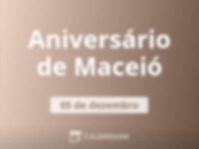 Aniversário de Maceió