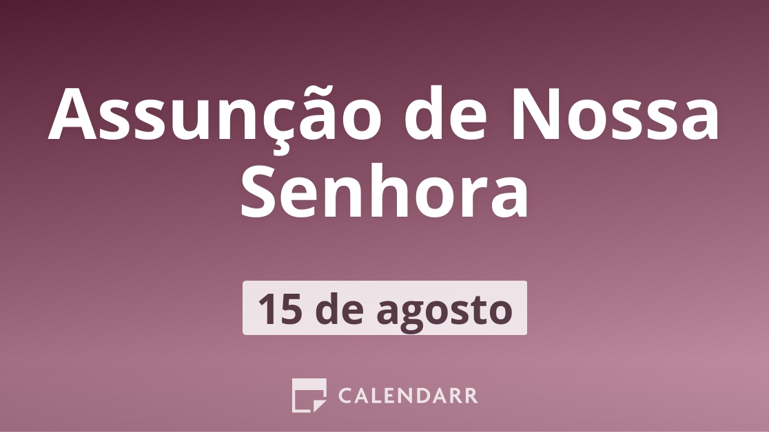 Feriados Nacionais: 15 de Agosto - Assunção de Nossa Senhora -  Documentários - RTP