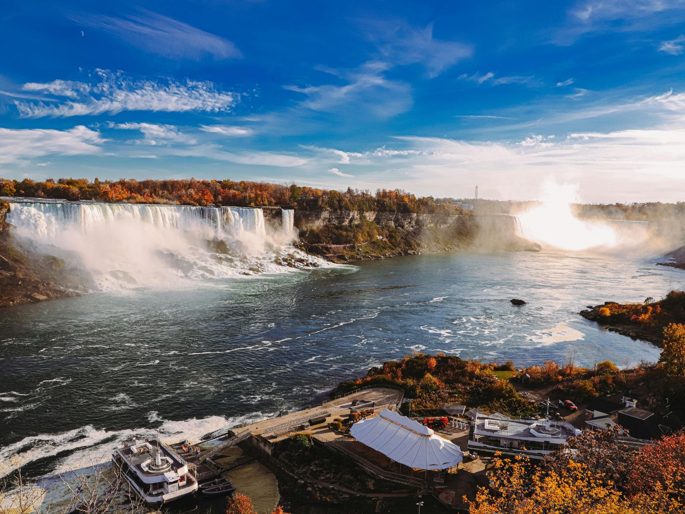 Niagara Falls Runs Dry Day