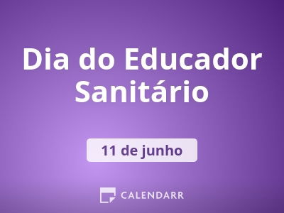 Dia do Educador Sanitário