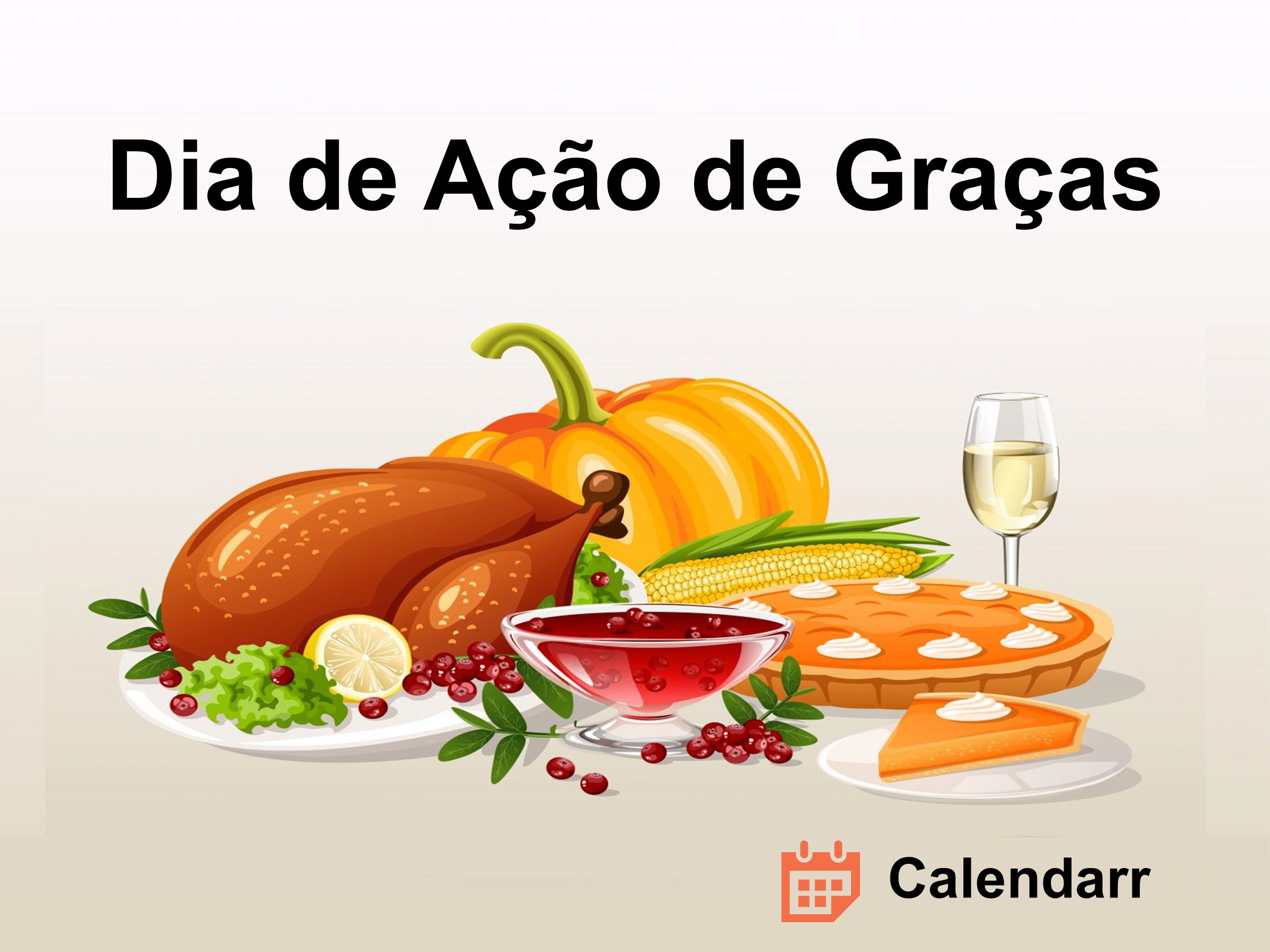 Dia de Ação de Graças 26 de novembro de 2020 Calendarr