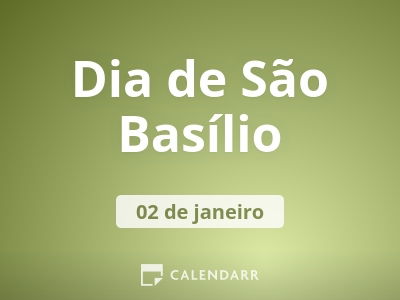 Dia de São Basílio