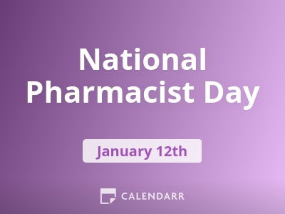 National Pharmacist Day