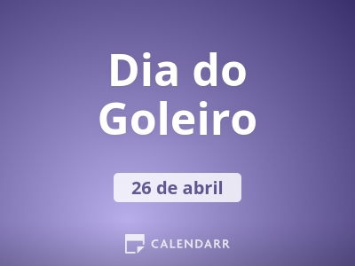 Dia do Goleiro