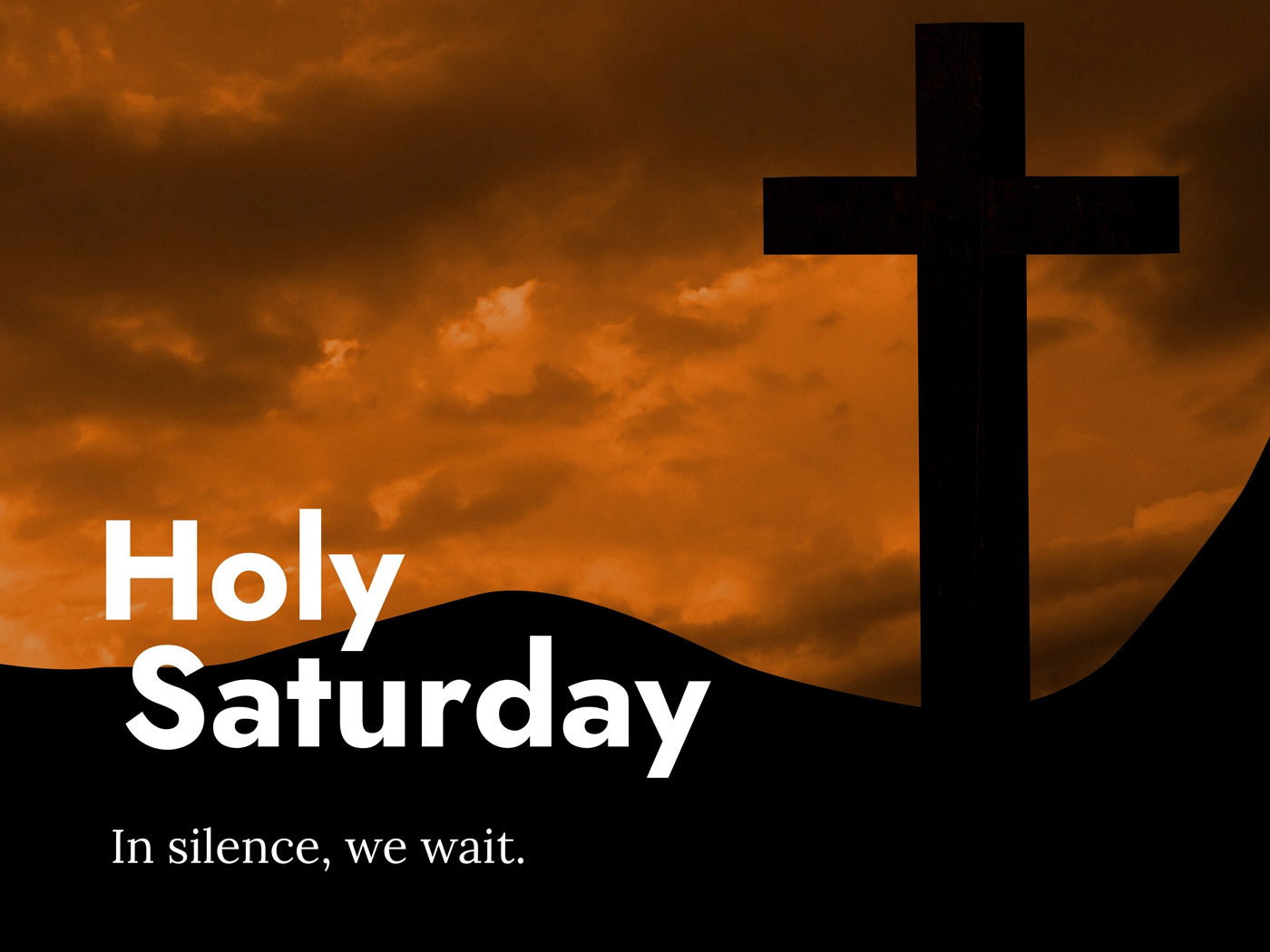 Holy saturday april 4 calendarr
