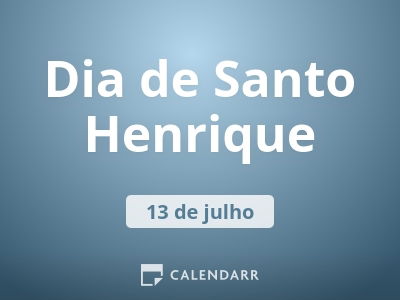 Dia de Santo Henrique