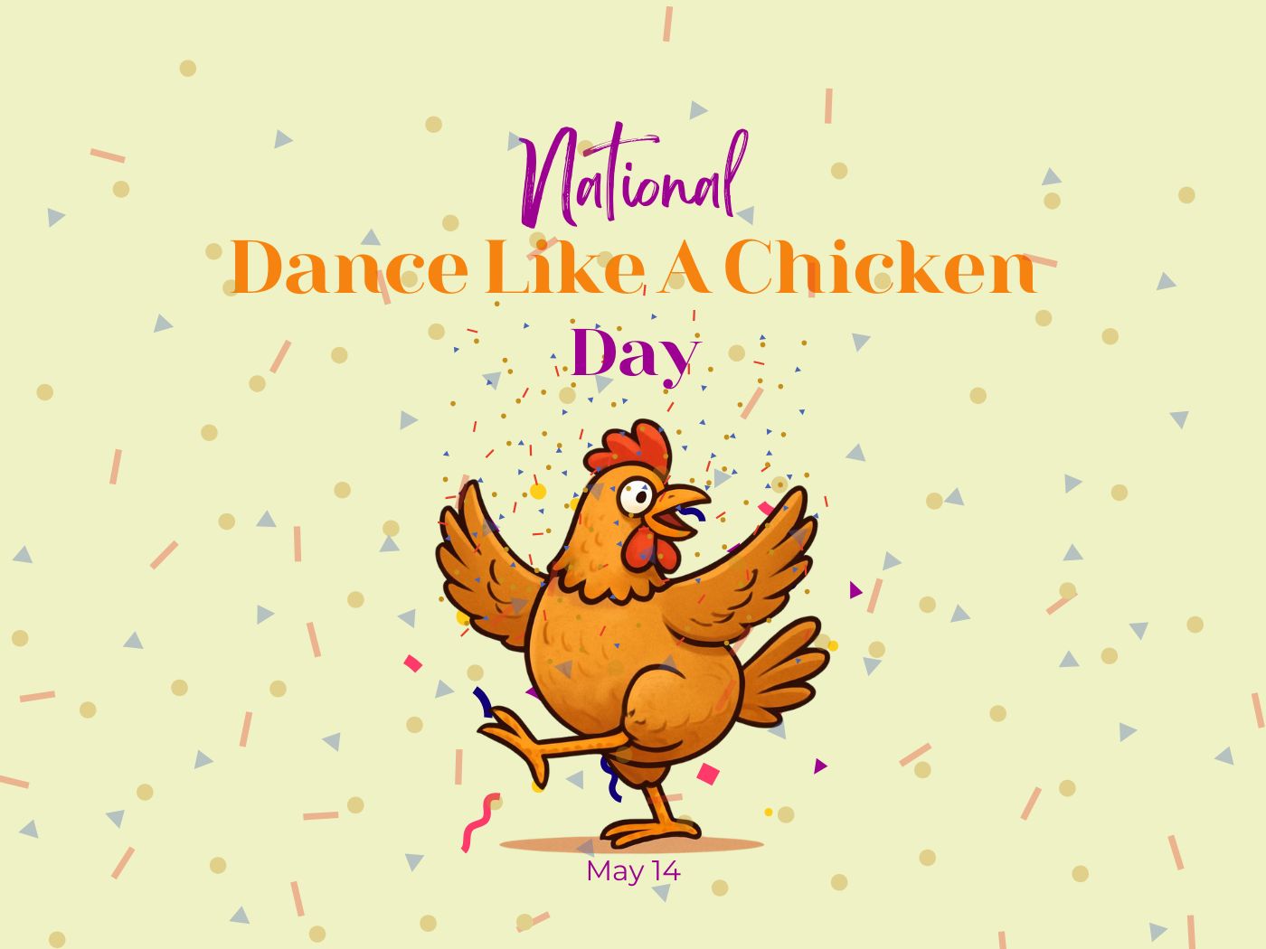National Dance Like a Chicken Day