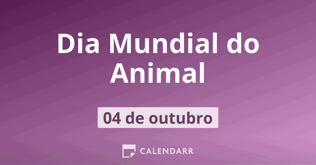 ESPECIAL DIA DO ANIMAL – DIA 4 DE OUTUBRO: - Canal Panda Portugal