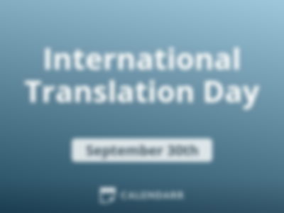 International Translation Day