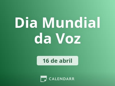 Dia Mundial da Voz