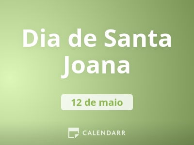 Dia de Santa Joana