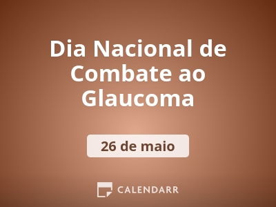 Dia Nacional de Combate ao Glaucoma