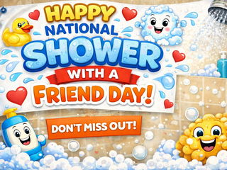 National Shower with a Friend Day