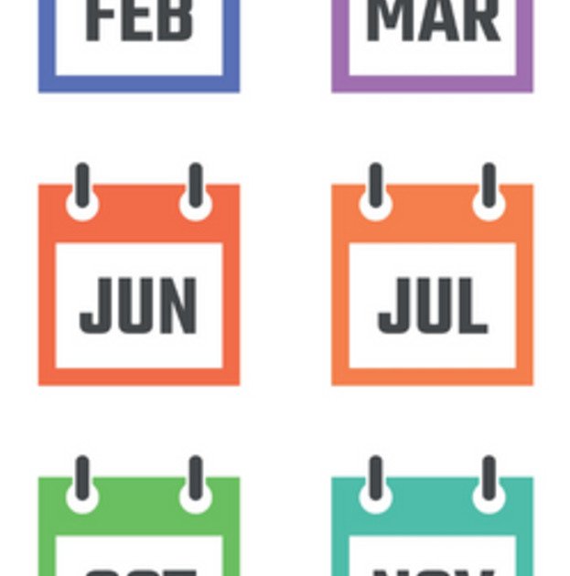 julian date calendar leap year 2022 clipart