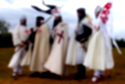 Men enacting Knights Templar