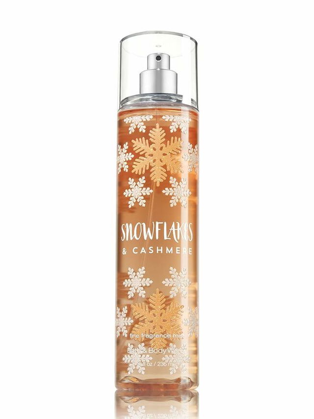 Bath and Body Works Cashmere Snowflakes Fine Fragrance