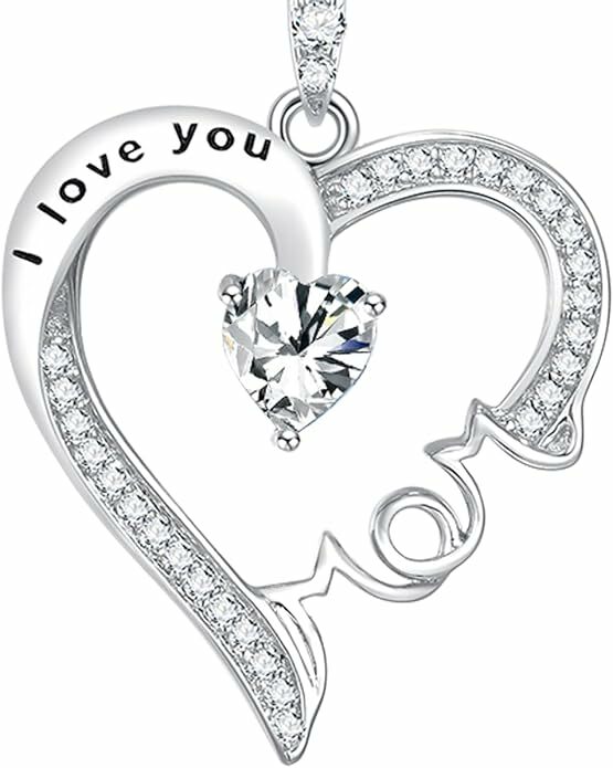 I Love You Mom Necklace