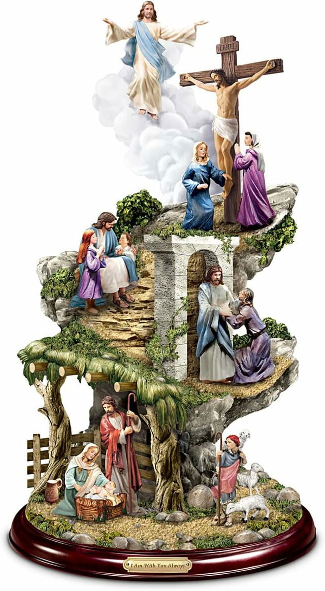 The Bradford Exchange “Life of Christ” Masterpiece Sculpture