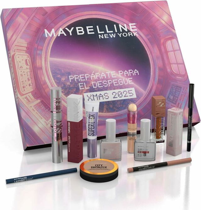 Calendario de adviento Maybelline 2025