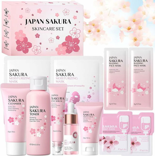 Sakura Set de Cuidado de la Piel