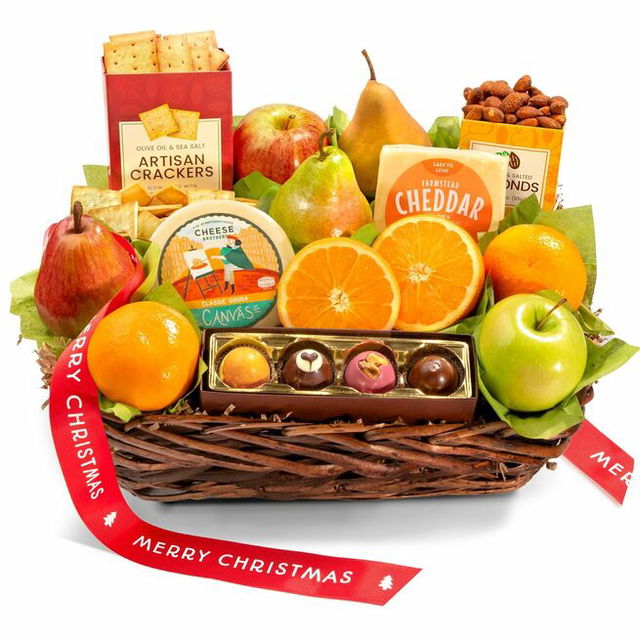 A Gift Inside Fruit Basket