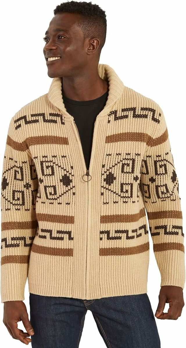 PENDLETON mens Zip Up Cardigan
