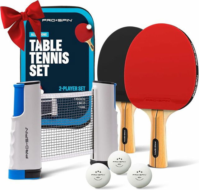 PRO SPIN Set de Ping Pong Portátil