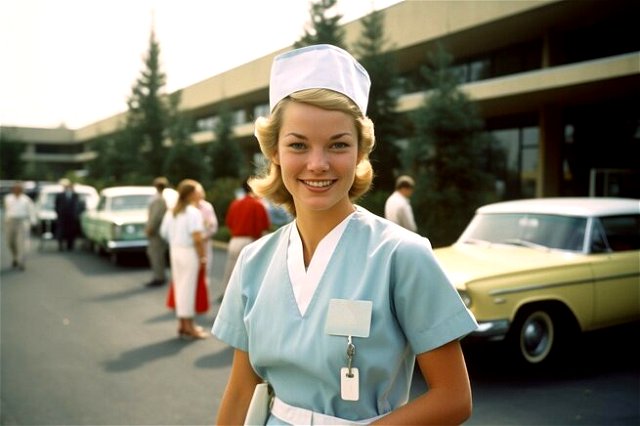 Ai Generated Woman Nurse