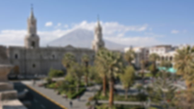 Día otoñal en Arequipa Perú