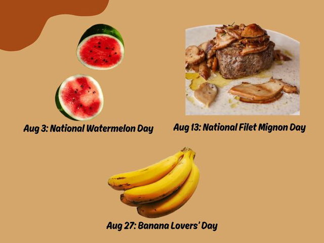 August Food Holidays