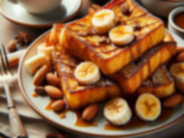 banana foster french toast