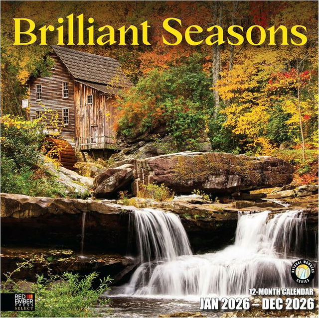 RED EMBER Select 2026 Wall Calendar
