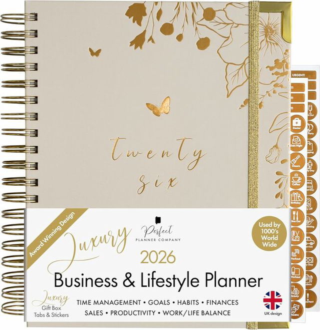 2026 Luxury Business & Lifestyle Planner