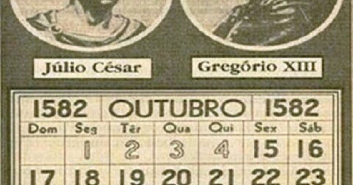 História do Calendário. O calendário juliano e o gregoriano