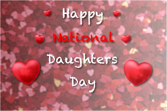 Happy National Daughters Day image