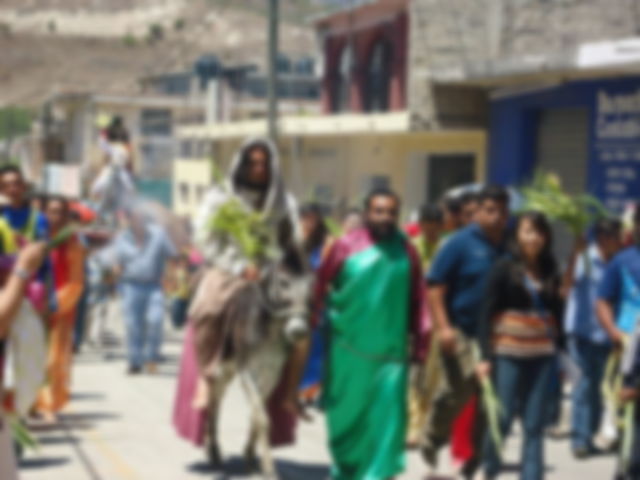 Domingo de Ramos en Oaxaca