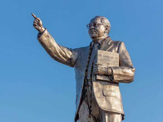 Statue of Dr Ambedkar in Hyderabad