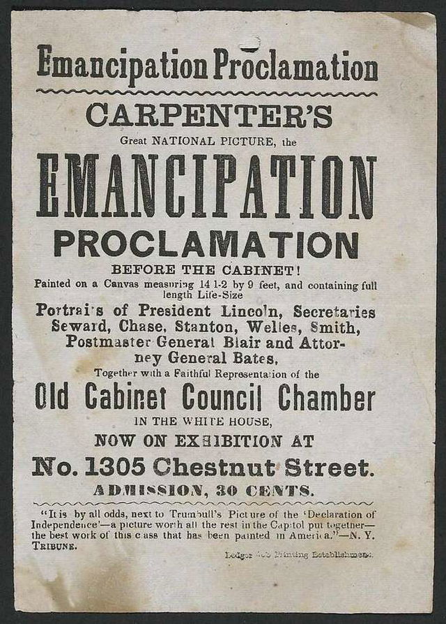 emancipation proclamation