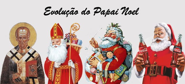 evolução do papai noel