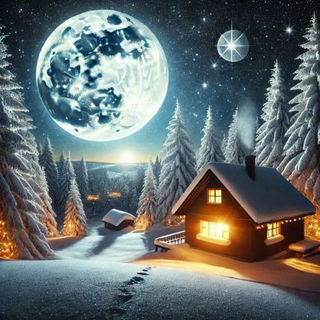 February Full Moon (Snow Moon) 2024