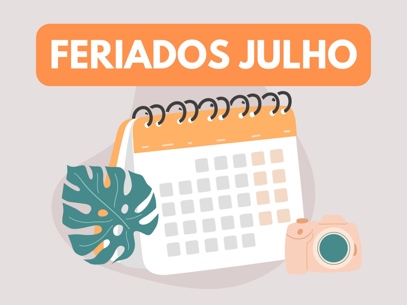 Feriados de julho 2024 Calendarr