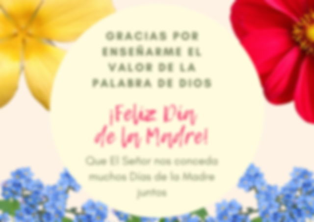 Día de la madre frase evangelica